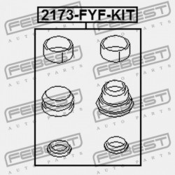FÉKNYEREG VEZETŐ PERSELY FEDELE FORD TRANSIT FY 2000-2006 EU 4055842