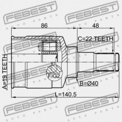JOBB BELSŐ CSUKLÓ SUZUKI IGNIS RG413/RG415/RM413/RM415 2000-2008 44117-80G00