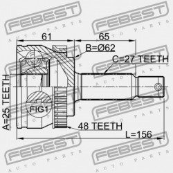 HYUNDAI TUCSON 04: -OCT.2006 (2004-) GEN KÜLSŐ CSATLAKOZÓ 49500-2E750