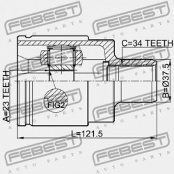 JOBB BELSŐ CSUKLÓ OPEL ASTRA J 2010-2015 0374691