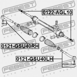 KORMÁNYRÚD TOYOTA RAV4 ACA3,ALA3,GSA33,ZSA3 2005.11-2012.12 GR 45510-48040