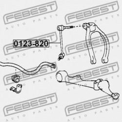 ELÜLSŐ STABILIZÁTORKILINCS TOYOTA CRESTA GX90,JZX9,LX90,SX90 1992.10-1996.09 JP 48820-22041