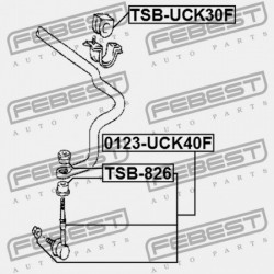 ELÜLSŐ STABILIZÁTORKILINCS TOYOTA TUNDRA GSK30,UCK3,4,VCK30,40 1999.02-2006.10 US 48820-34010