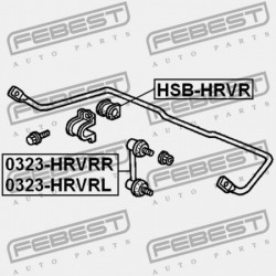 BAL HÁTSÓ STABILIZÁTOR HONDA HR-V GH4 2000-2005 EU 52321-S2H-003