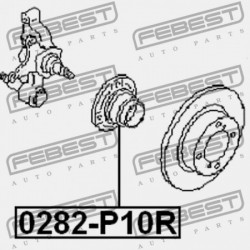 HÁTSÓ KERÉKAGY VISSZAVONT 43200-90J10