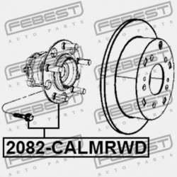HÁTSÓ KERÉKAGY JEEP COMPASS/PATRIOT 2006-2010 05105770AD