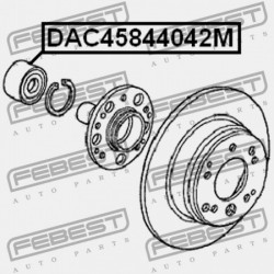 HONDA CR-V RD5 CSAPÁGYAZÁS 2002-2006 EU 44300-S9A-003