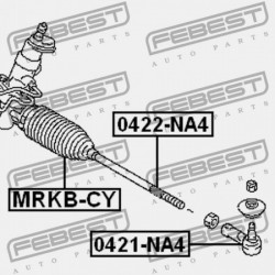 KORMÁNYRÚD BURKOLAT. MITSUBISHI LANCER CY,CZ 2007.03-2013.02 EUR 4410A328