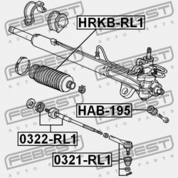 KORMÁNYRÚD PERSELYE. HONDA ODYSSEY RL1 1999-2003 US 53685-S0X-A01