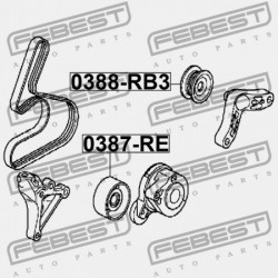 HONDA ACCORD CU2 ROLLER 2009-2012 EU 31190-RL5-A00