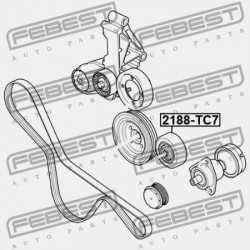 GÖRGŐKÉSZLET FORD TRANSIT CONNECT TC7 2002-2013 EU 1473383