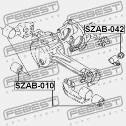 DIFFERENCIÁLMŰ ELSŐ PÁRNA SUZUKI GRAND VITARA/ESCUDO SQ416/SQ420/SQ625 1998-2006 27550-60A00