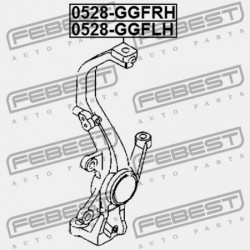 JOBB KORMÁNYCSUKLÓ MAZDA 6 WAGON GY 2002-2005 EU GR1A-33-020