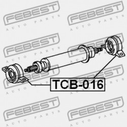TENGELYTARTÓ TOYOTA COROLLA AE10,CE10,EE10 1991.06-2002.06 JP 37230-12170