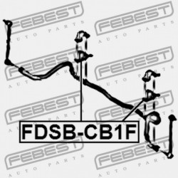 ELSŐ STABILIZÁTOR PERSELY FORD FIESTA CB1 2008- EU 1528314