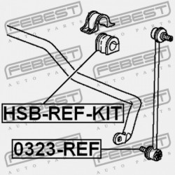 ELSŐ STABILIZÁTOR PERSELY (KÉSZLET) HONDA CR-V RE7 2008-2011 EU 06510-SWW-305
