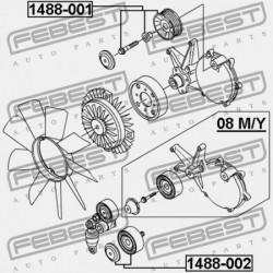 SSANG YONG REXTON ROLLER 2001-2013 6642000010