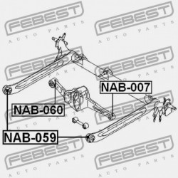 HÁTSÓ GERENDA PERSELY NISSAN ALMERA JPN MÁRKA N16 2000.04-2001.03 EL 55501-BU000