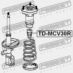 Ütköző, rugózás TOYOTA CAMRY 01-, LEXUS ES 96-12 /HÁTSÓ/ 4834132053