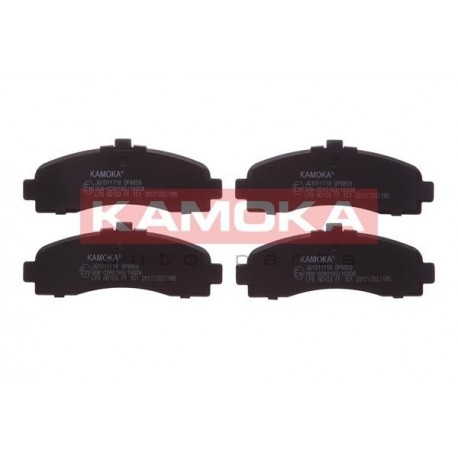 Fékbetét készlet, tárcsafék ELSŐ NISSAN MICRA K11 92- 21626.15.0