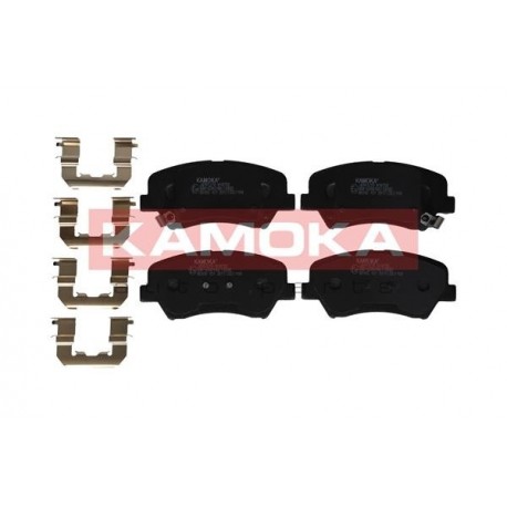 Fékbetét készlet, tárcsafék ELSŐ HYUNDAI ELANTRA 11-, VELOSTAR 11- 581012VA50