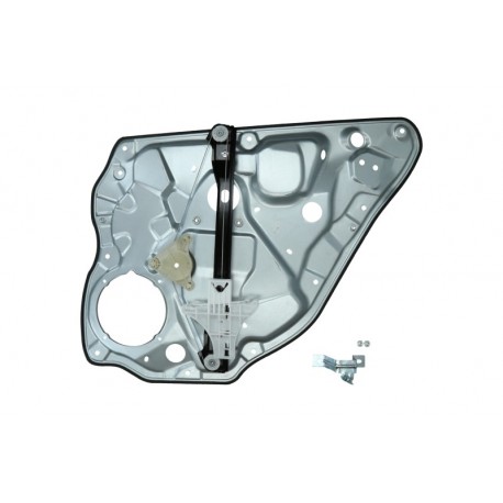 Ablakemelő HÁTSÓ BAL (csavarozott lemezzel) VW POLO 01- 6Q4839461