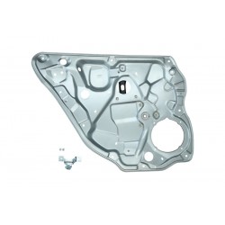 Ablakemelő HÁTSÓ BAL (csavarozott lemezzel) VW POLO 01- 6Q4839461