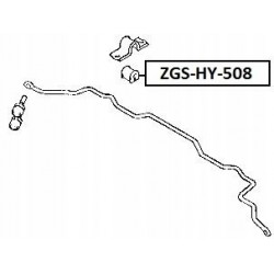 Csapágyazás, stabilizátor ELSŐ HYUNDAI LANTRA 2000-2006 548132D100