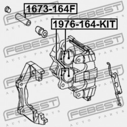 Dugattyú, féknyereg ELSŐ MERCEDES 4MATIC E 211 02-09, S 216 07-10, GL 164 06-12, ML 164 04-11, R 04-13 A1644202483
