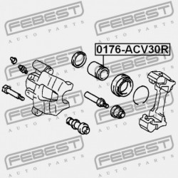Dugattyú, féknyereg HÁTSÓ TOYOTA CAMRY 01-11, LEXUS ES 01-11 4773148020