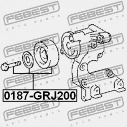 Szíjfeszítő, hosszbordás szíj TOYOTA LAND CRUISER 200 07-, LAND CRUISER PRADO 120 02-09, HILUX 05-12, FJ CRUISER 06-, 4-RUNNER