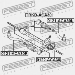 Vezetőkar fej TOYOTA RAV-4 05-, LEXUS HS250H 09-, SCION TC 10- /JOBB/ 4504649195