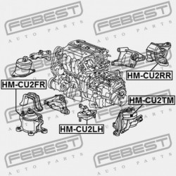 Felfüggesztés, motor OLAJ HONDA ACCORD CU 08-12, ACCORD TOURER CW 08-12 /ELSŐ/ 50830TA0A01