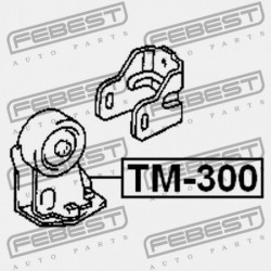 Felfüggesztés, motor TOYOTA CARINA E 92-97 /ELSŐ/ 1236174300