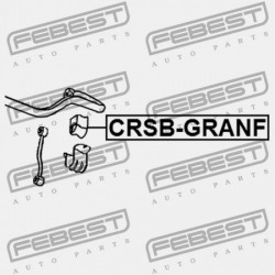 Csapágyazás, stabilizátor ELSŐ JEEP GRAND CHEROKEE III 04-10 52088284AE
