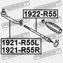 Vezetőkar fej MINI R55-R59 2005-2013 /BAL/ 32106778547