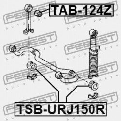 Csapágyazás, stabilizátor HÁTSÓ D30 TOYOTA LAND CRUISER 150 09-, 4RUNNER 09-, LEXUS GX400/GX460 09- 4881860020